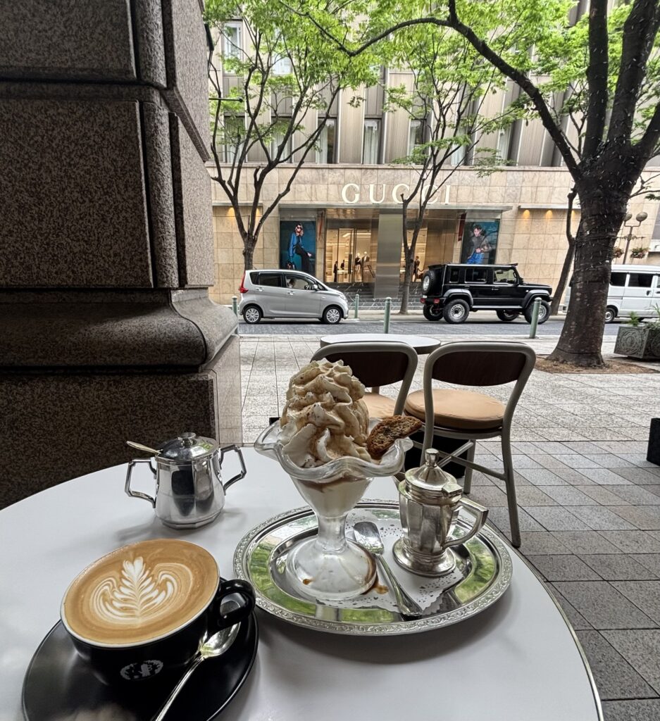アフォガードとカプチーノ
